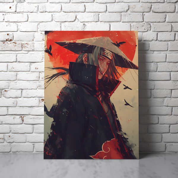 Itachi Uchiha: The Silent Strength Canvas Art