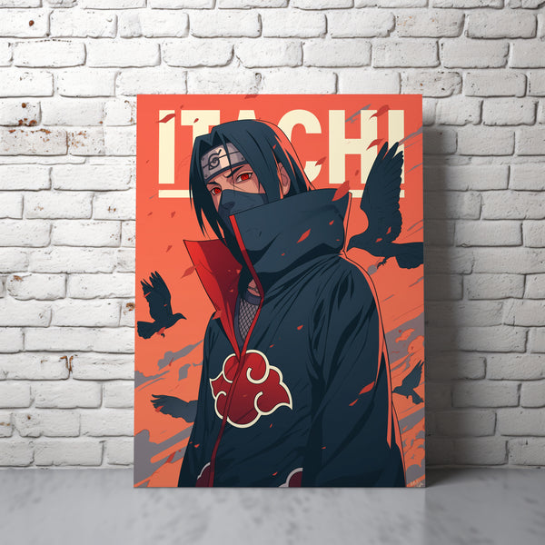 Itachi Uchiha: The Silent Warrior Canvas Art