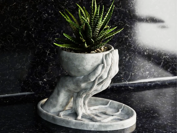 Guardian Hand Tree Planter – Artistic Indoor Pot with Spiritual Vibes