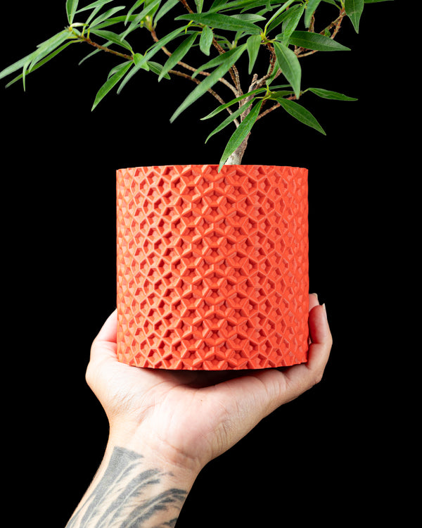 Geometric Designer Vase – Bold Accent Piece for Modern Homes